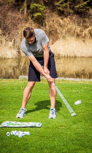 BirdieBall Hoops & Birdie Targets - Golf Events - Corporate Events - Steadfast Rentals - Red Deer, AB